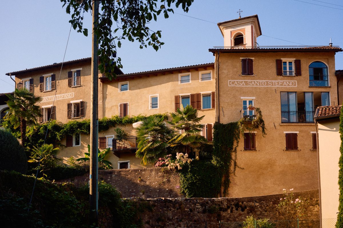 Suedliche Fassade Casa Santo Stefano